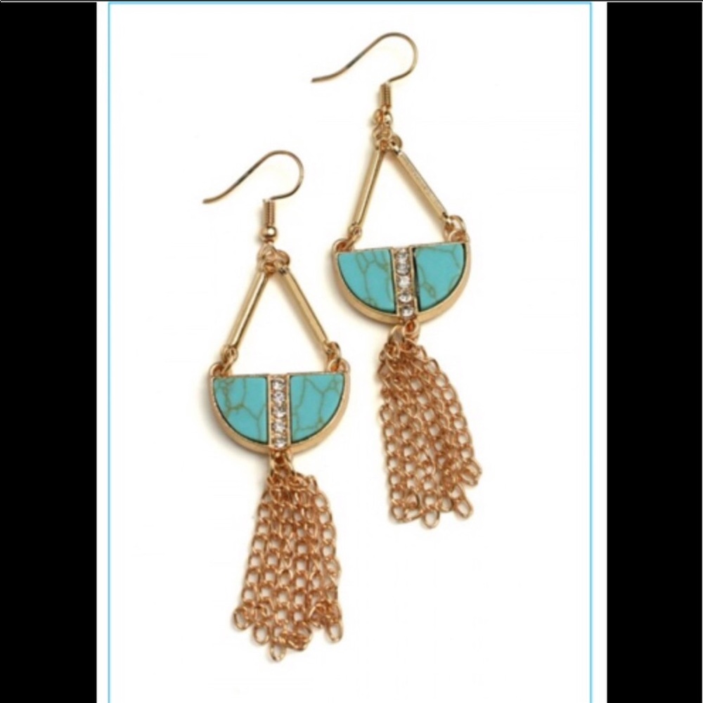 Turquoise earrings